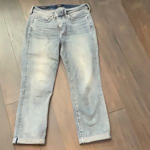 NYDJ rolled cuff jeans.